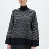 Inspiration InWear | Gittelirow Pullover Black / White