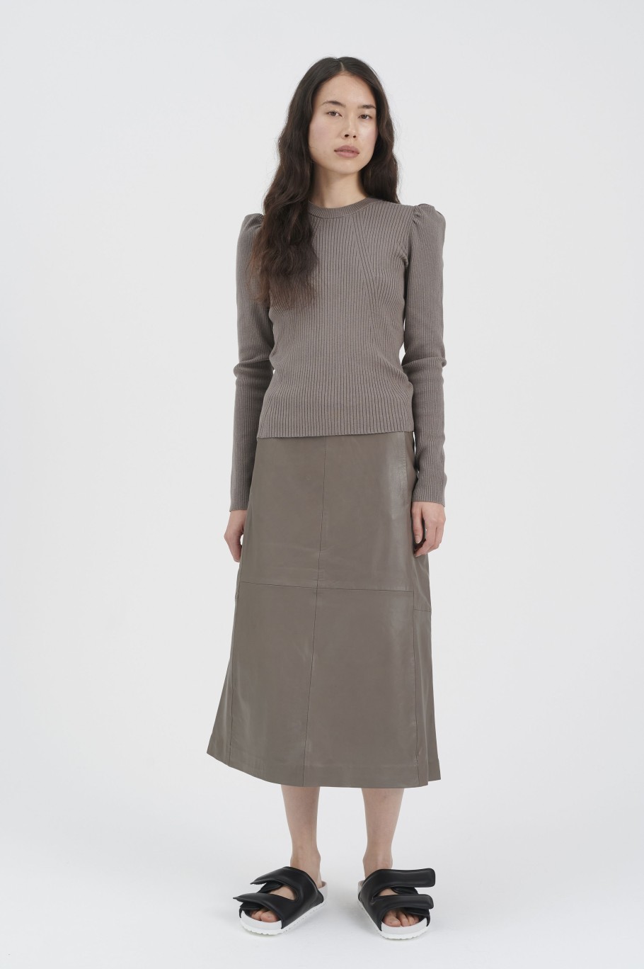 Overdele InWear | Hayaiw Skjort Sandy Grey