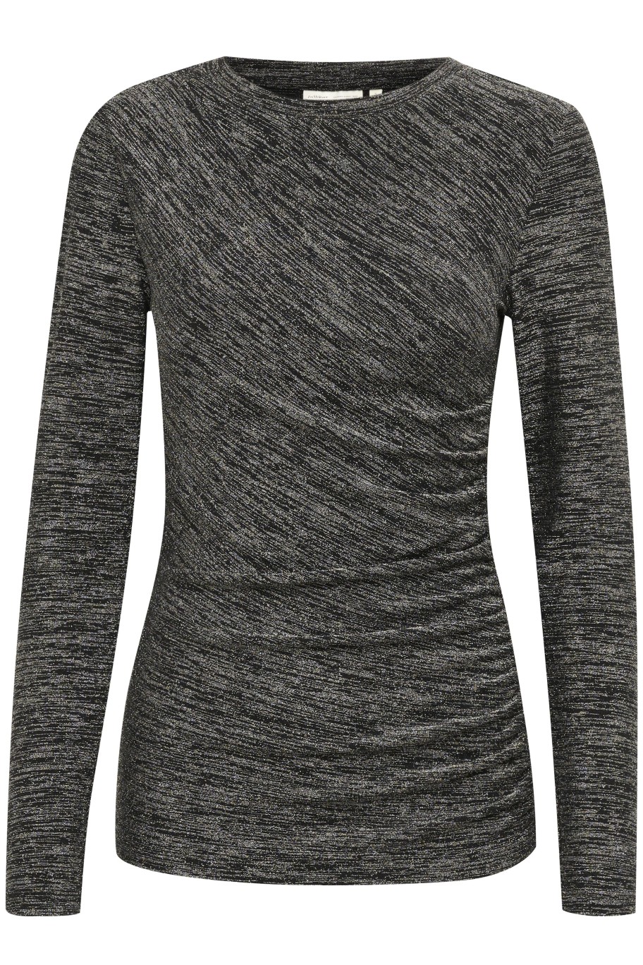 Inspiration InWear | Jafariw Langermet T-Skjorte Silver Ombre