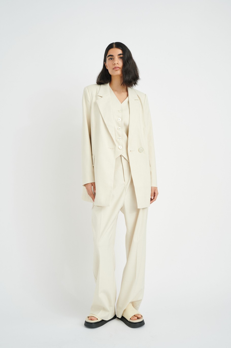 Inspiration InWear | Kyrahiw Blazer Eggshell Melange