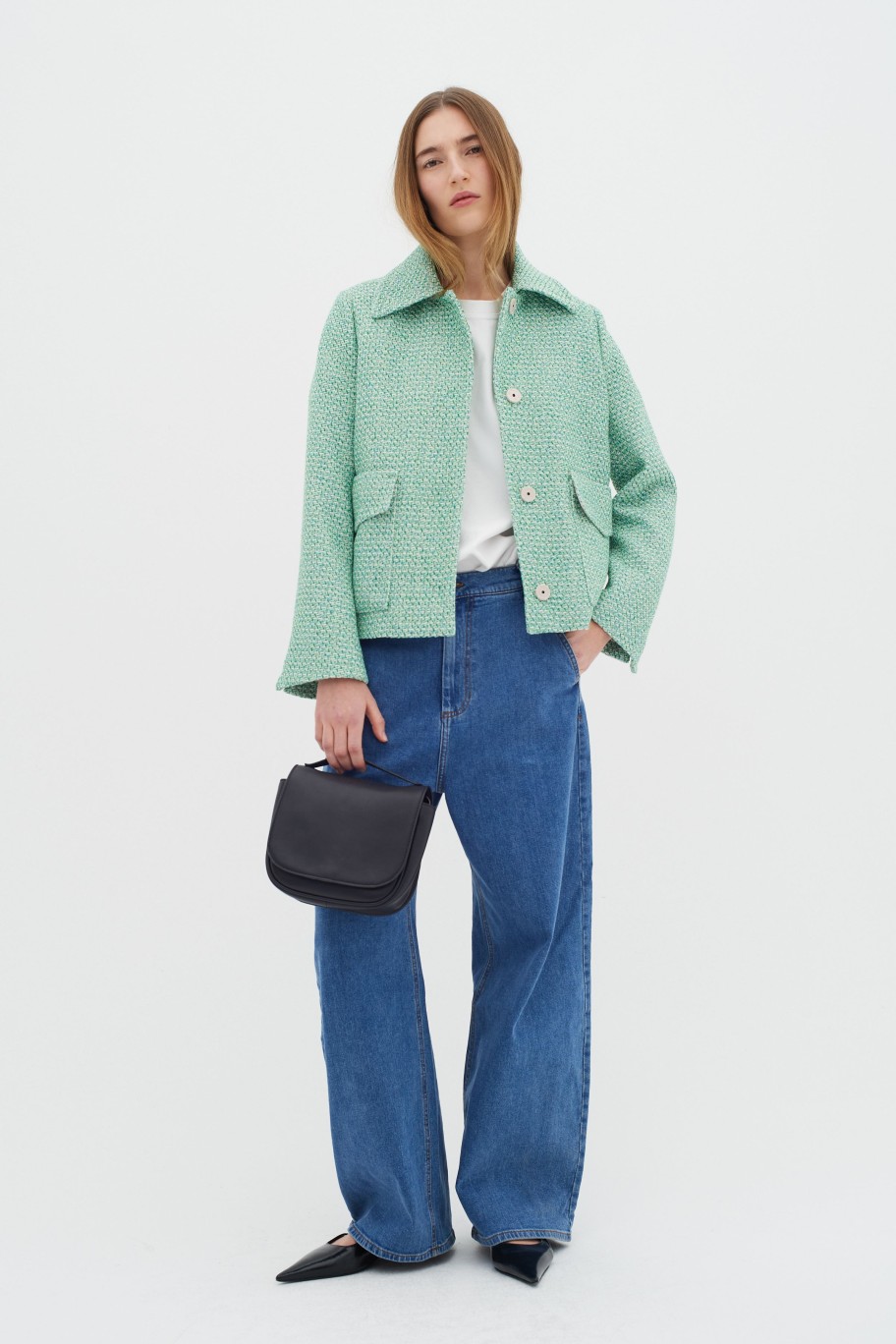 Inspiration InWear | Titaniw Casual Jakke Green Tweed