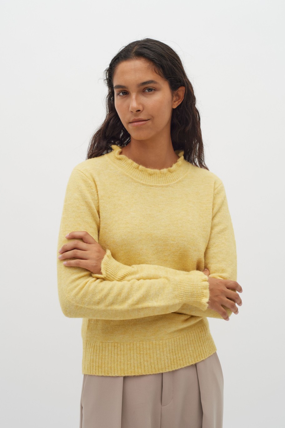 Inspiration InWear | Anajaiw Pullover Misted Yellow