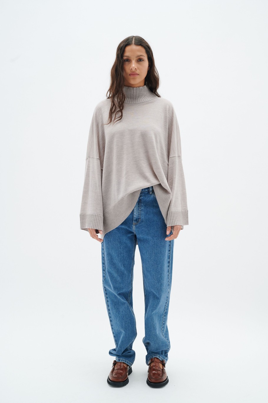 Inspiration InWear | Eternaliw Pullover Oatmeal Melange