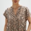 Inspiration InWear | Liraiw Top Structure Snake Print