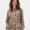 Inspiration InWear | Likoiw Skjorte Structure Snake Print