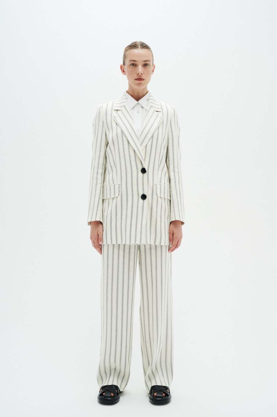 Inspiration InWear | Quiniw Blazer Sommer Pinstripe