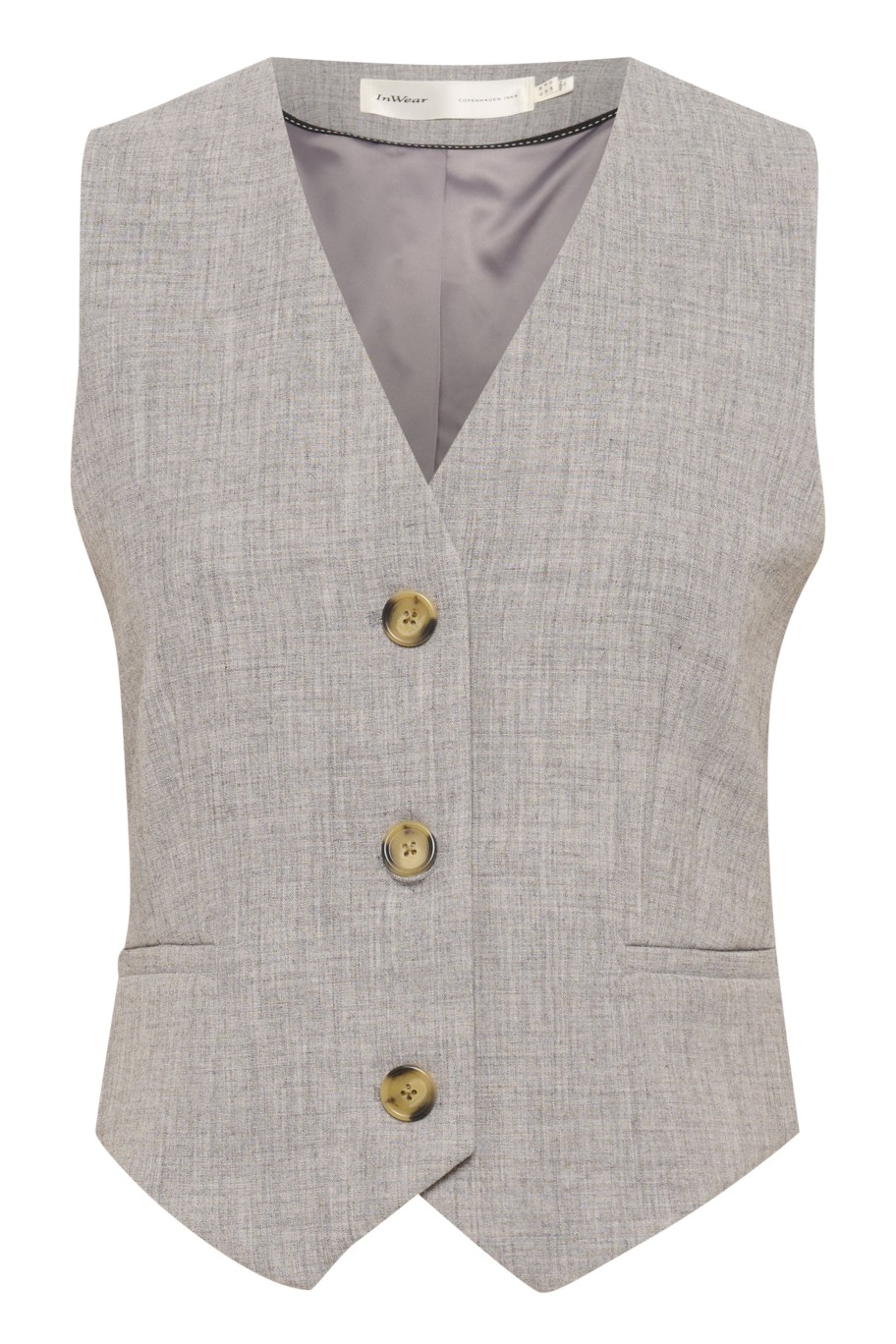 Inspiration InWear | Zoieiw Blazer Medium Grey Melange