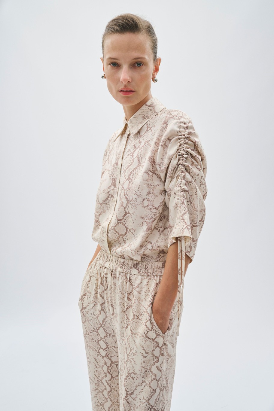 Overdele InWear | Dwyniw Bukser Neutral Oversized Snake